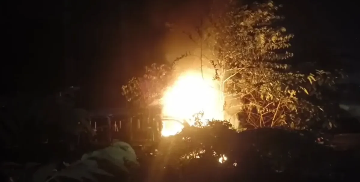 A Series of Cocktail Explosions and Arson Attacks in Dhaka