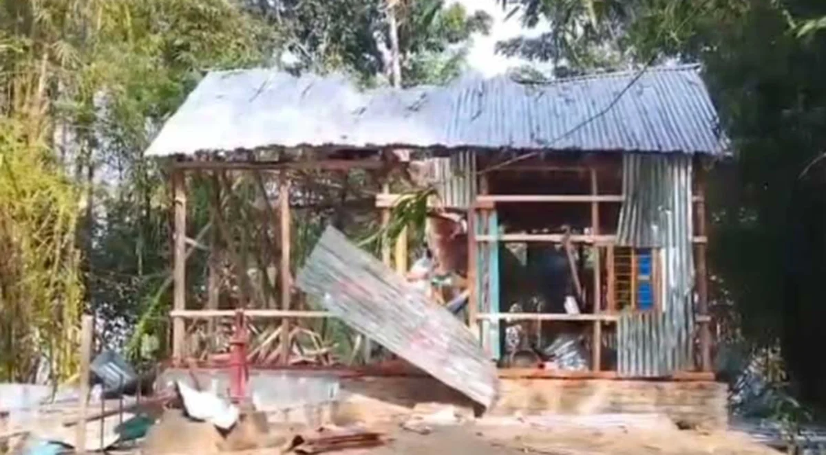 Explosion During ‘Bomb Making’ Blows Off Victim’s Wrist and Roof of House