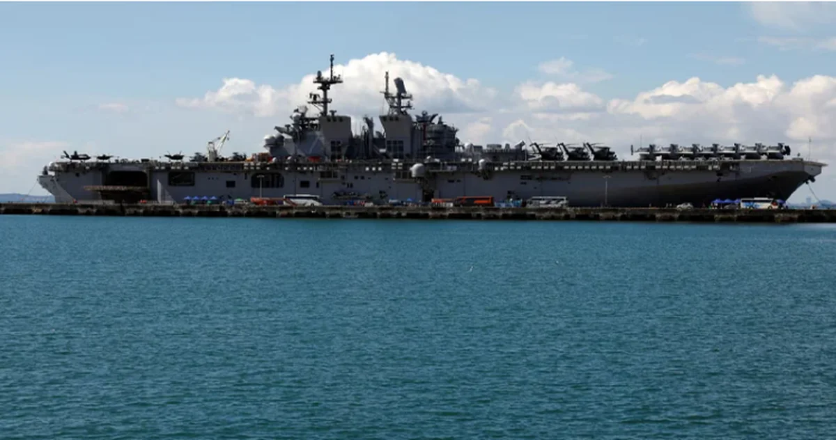 2,500 U.S. Marines Head to Iran War on Amphibious Warship
