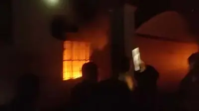 Vandalism and Arson at Jatiya Party Leader Anisul Islam’s House