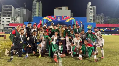 SAFF U-20 Glory: Bangladesh Overcome India in Dramatic Shootout