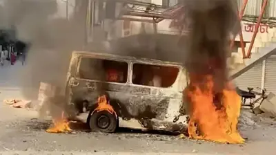 Fact Detector Investigation: PUSAB’s Claim that ‘Awami League Set Fire to Police Vehicle in Uttara’ Found to Be False