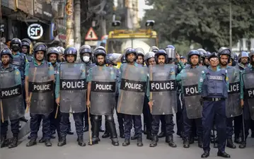 Bangladesh Police Stage Security Drills as Dhaka Enters High Alert Mode
