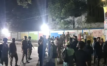 Clash Between Two Groups of Students at Government Alia Madrasa