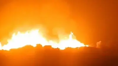 Fire breaks out at scrap yard of Matarbari Power Plant